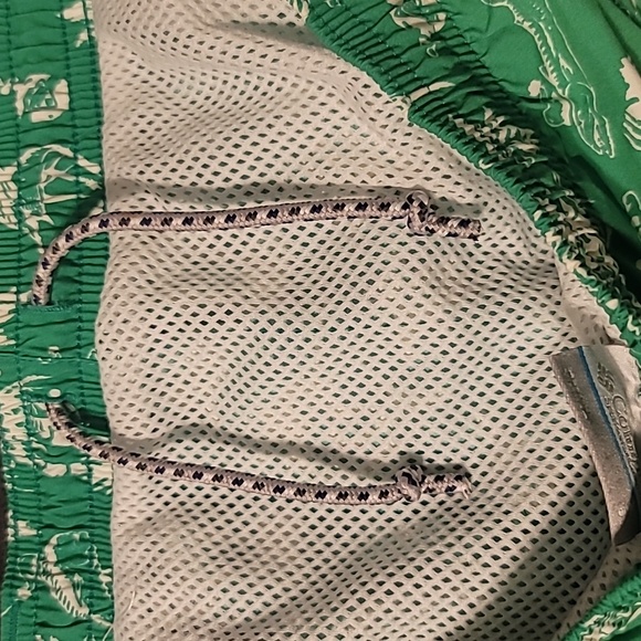 Columbia PFG Super Backcast Water Shorts Men's Small Green Swim Fish Omni-Shade - Picture 7 of 9